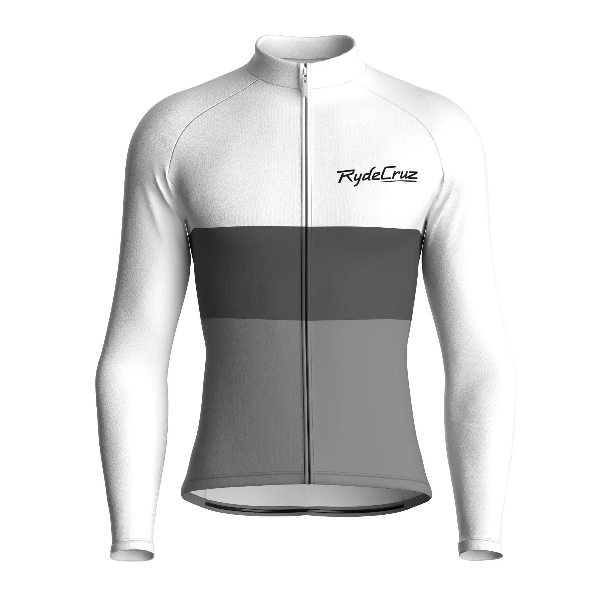 Bold Stride | White Male Long Sleeves Jersey