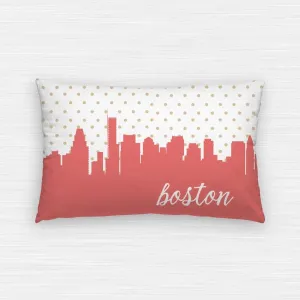 Boston, Massachusetts polka dot skyline