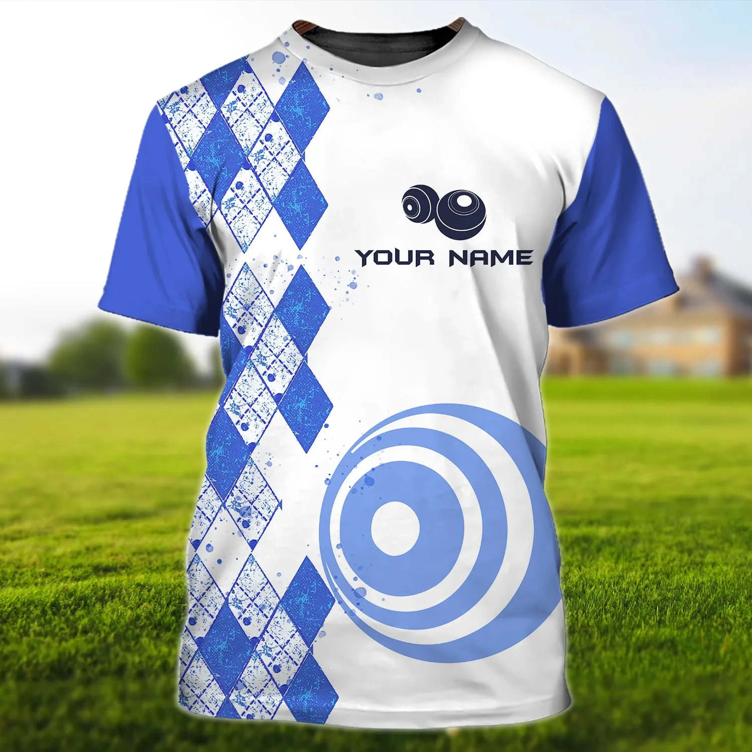 Bowls - Personalized Name 3D T-Shirt - Nmd 98