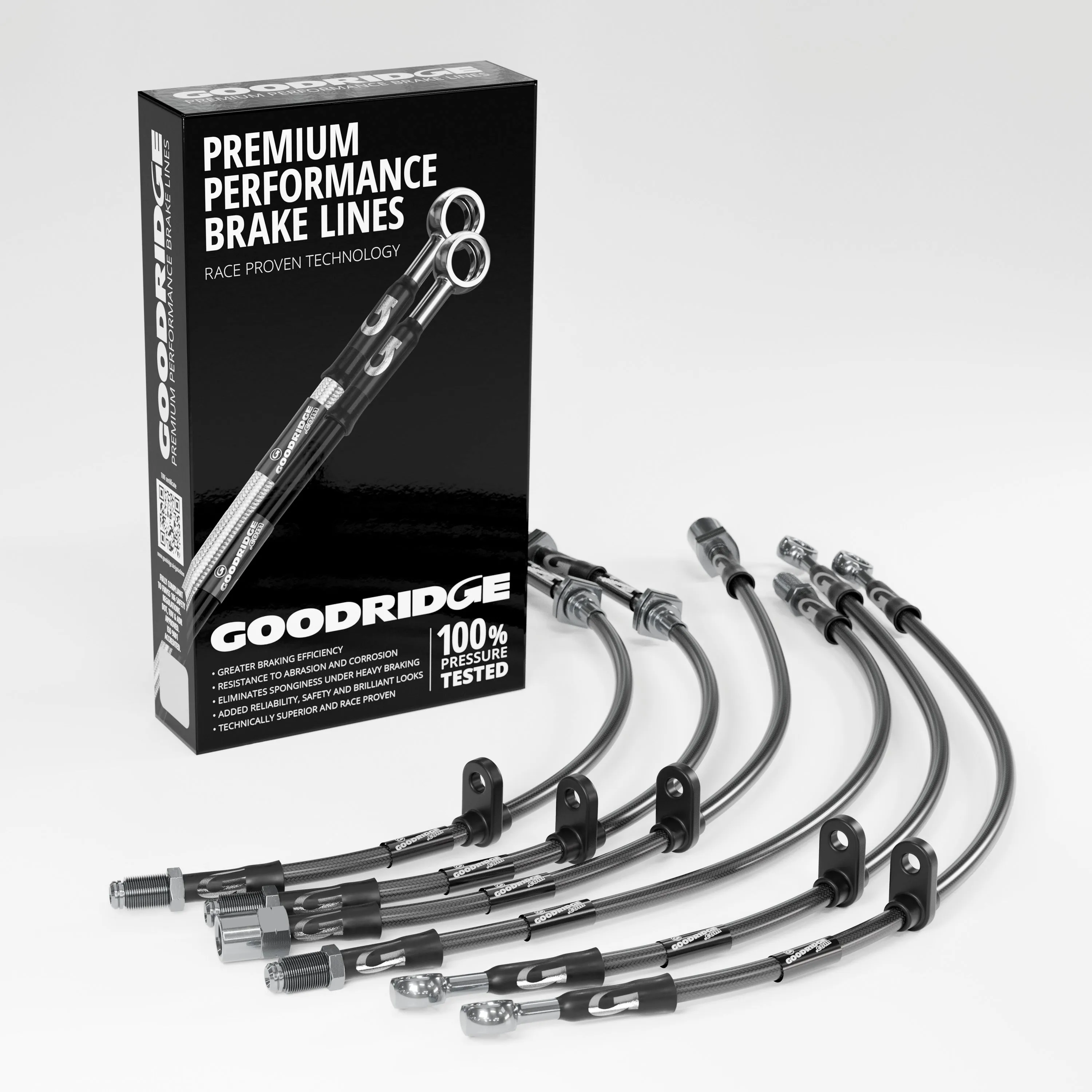 BRAKE HOSE KIT FOR VOLKSWAGEN GOLF MK3 2 REAR DISCS 1994-1998