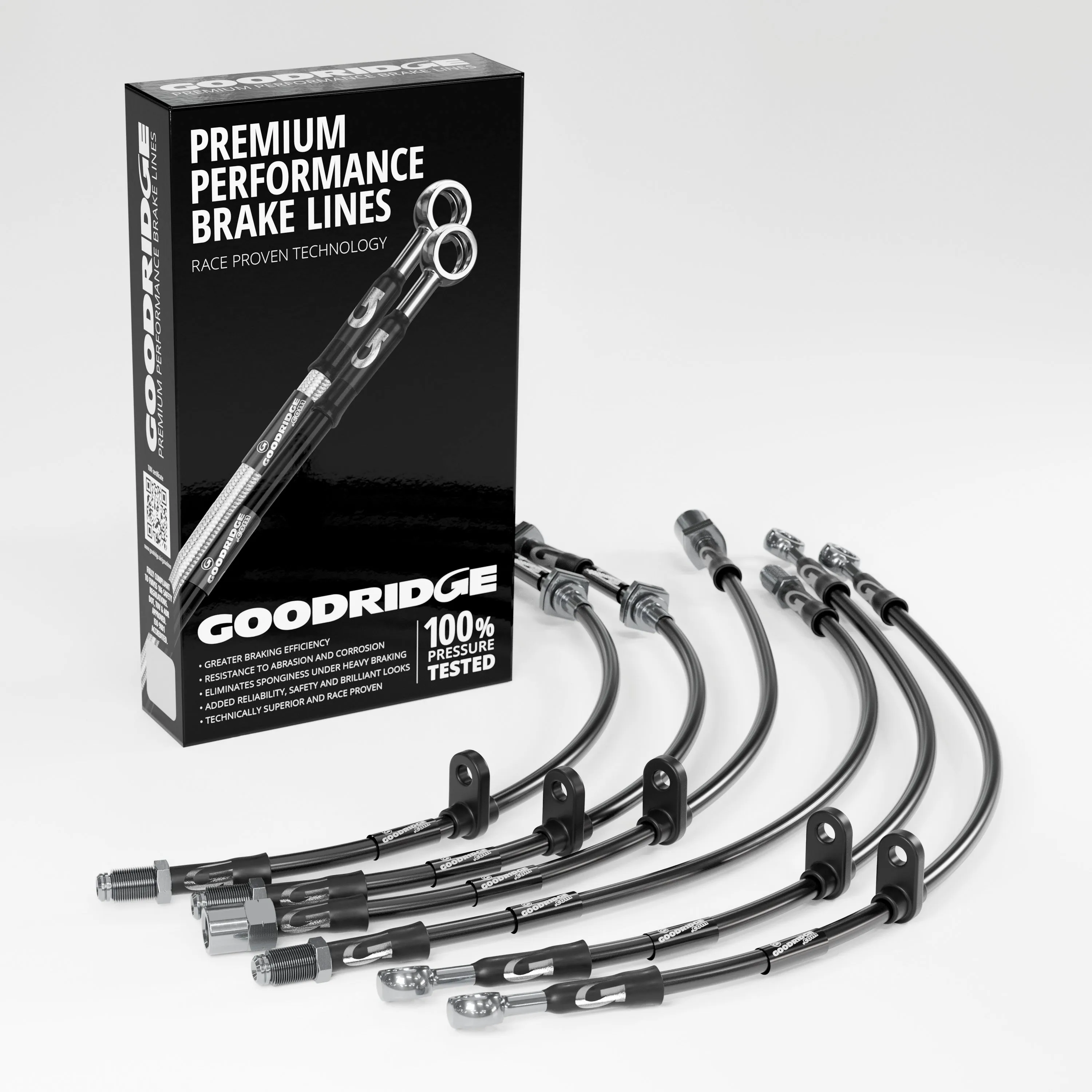 BRAKE HOSE KIT FOR VOLKSWAGEN GOLF MK3 2 REAR DISCS 1994-1998