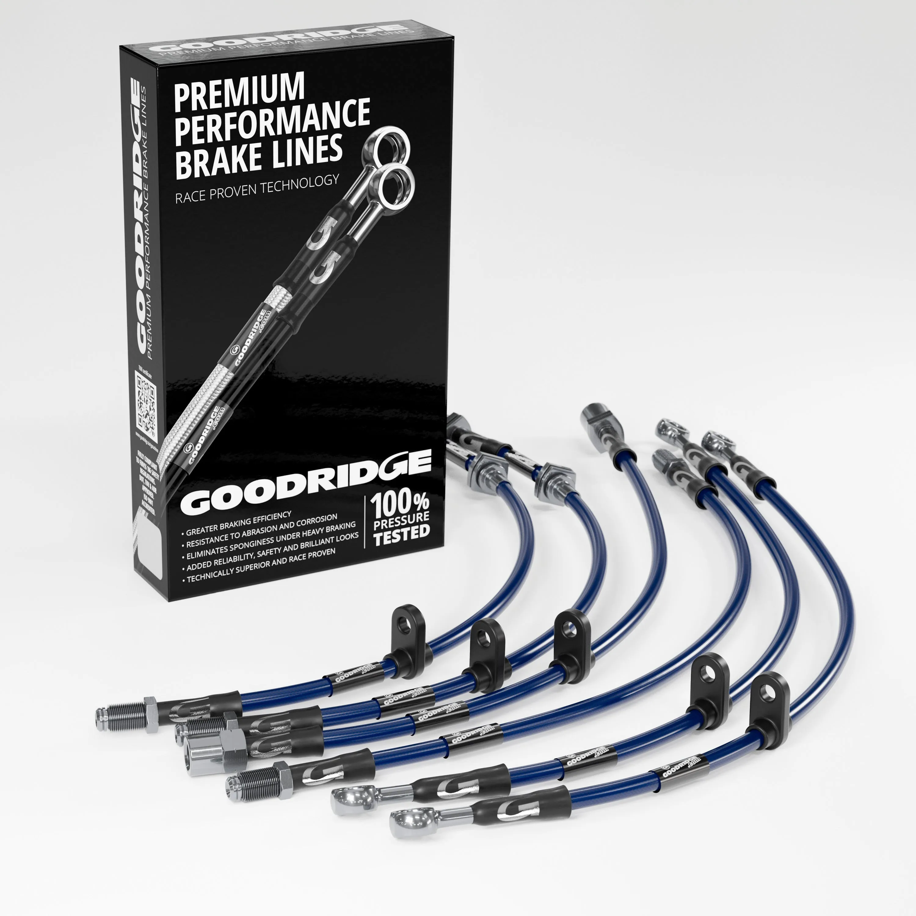 BRAKE HOSE KIT FOR VOLKSWAGEN GOLF MK3 2 REAR DISCS 1994-1998