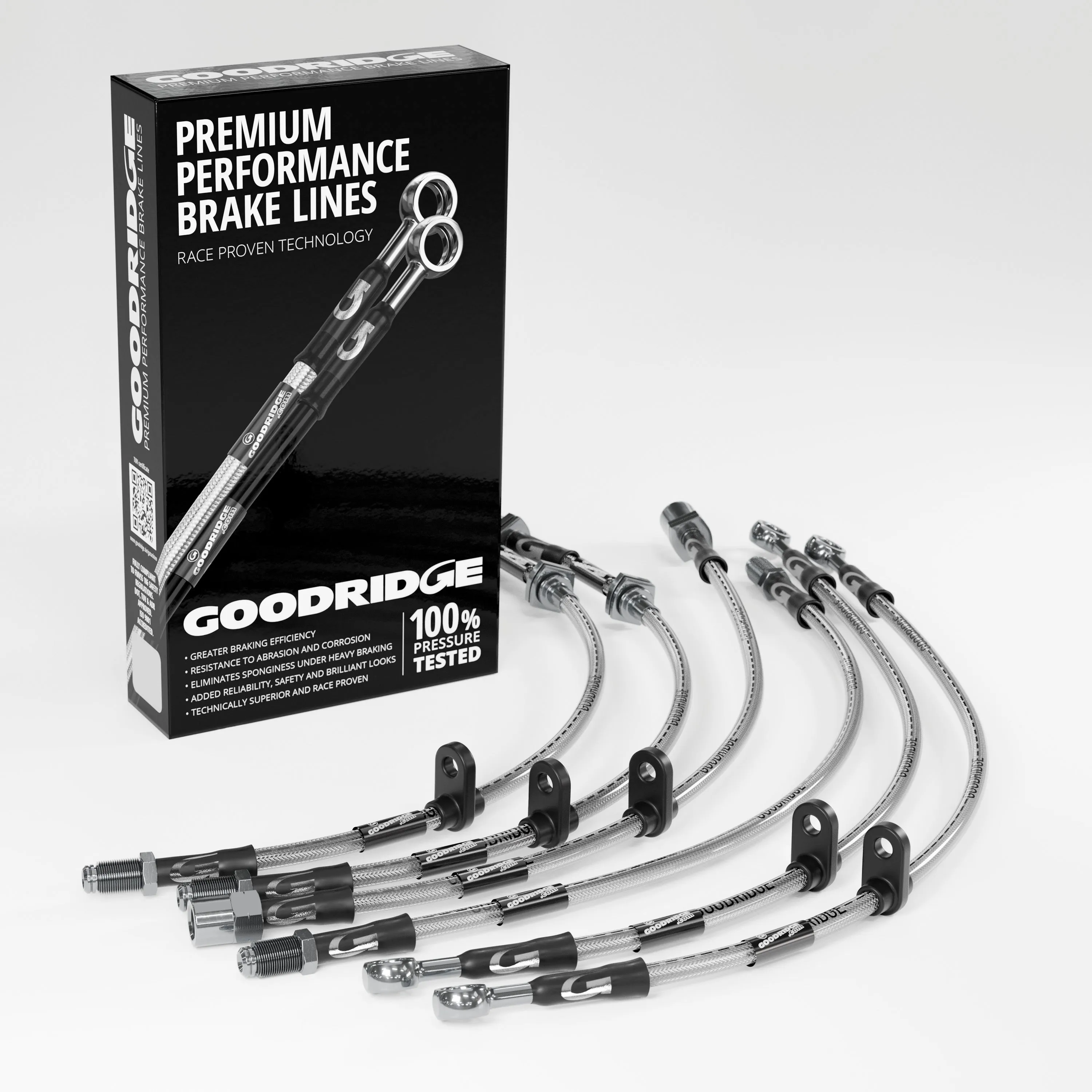 BRAKE HOSE KIT FOR VOLKSWAGEN GOLF MK3 2 REAR DISCS 1994-1998