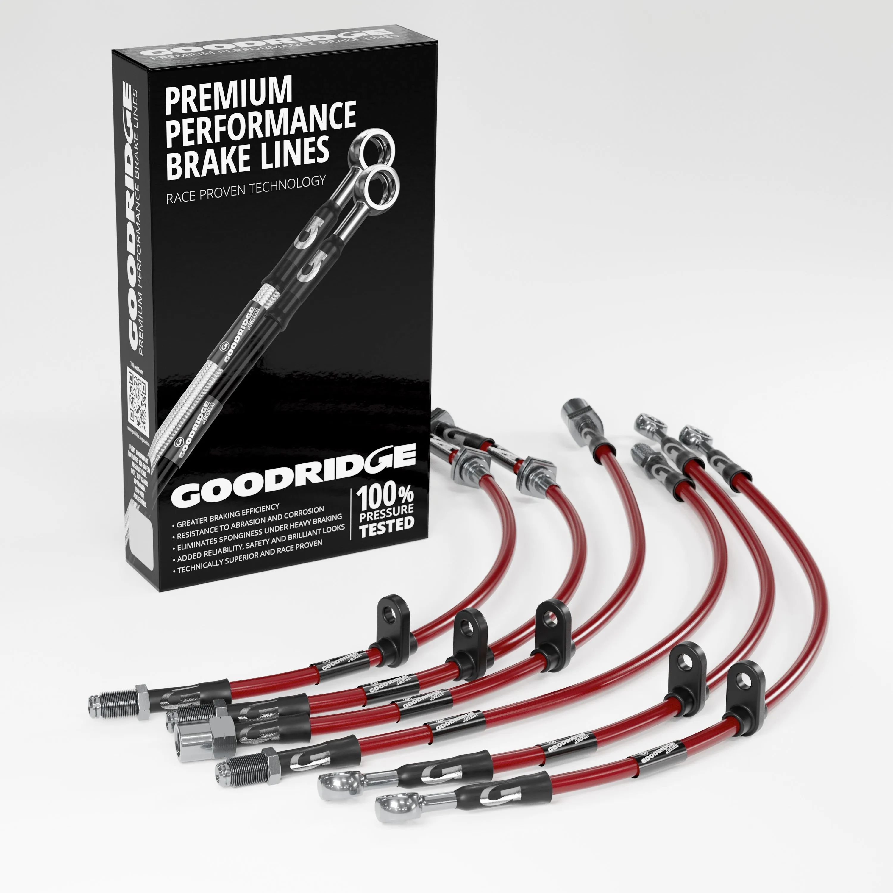 BRAKE HOSE KIT FOR VOLKSWAGEN GOLF MK3 2 REAR DISCS 1994-1998