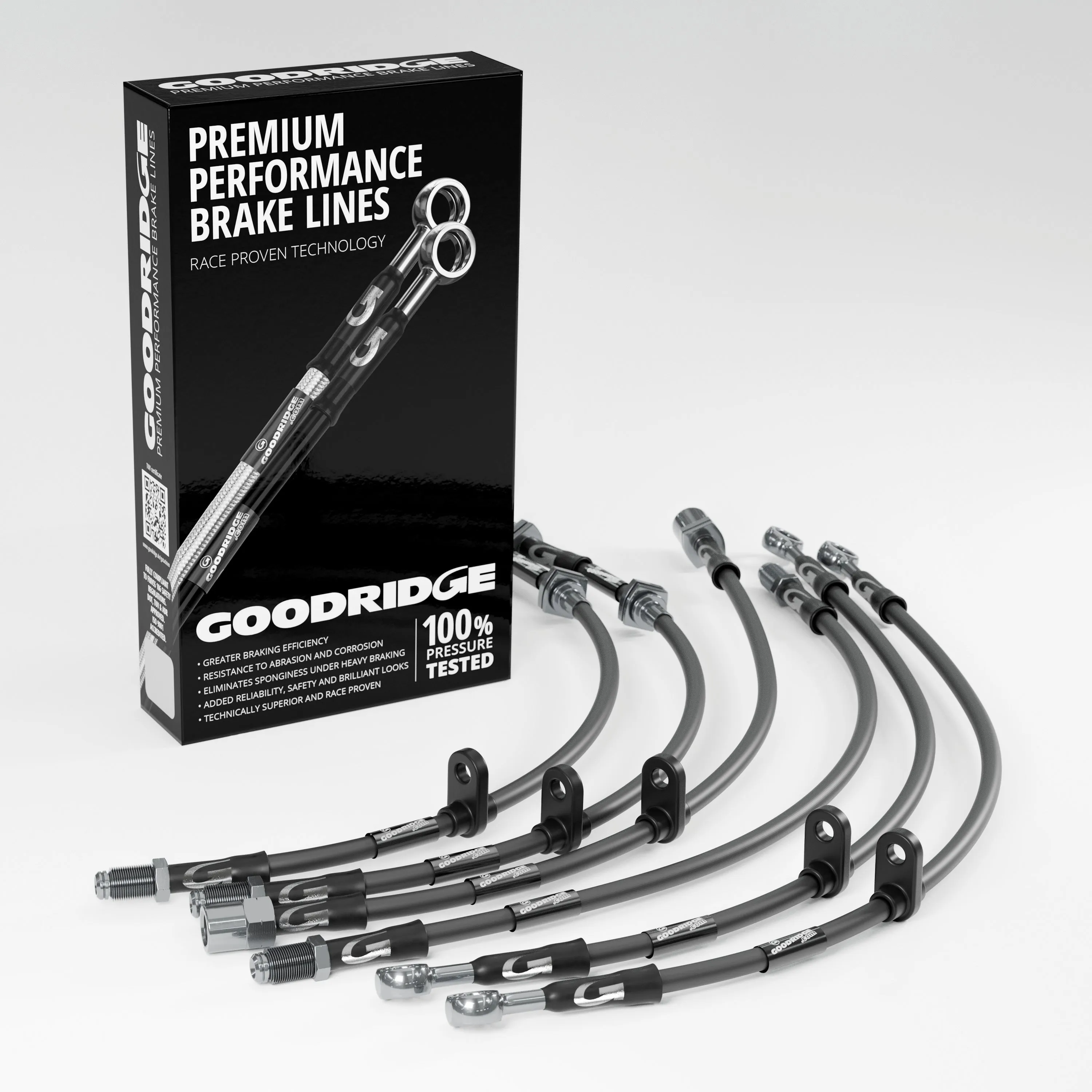 BRAKE HOSE KIT FOR VOLKSWAGEN GOLF MK3 2 REAR DISCS 1994-1998