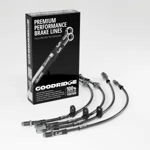 BRAKE HOSE KIT FOR VOLKSWAGEN GOLF MK3 2 REAR DRUMS 1994-1998