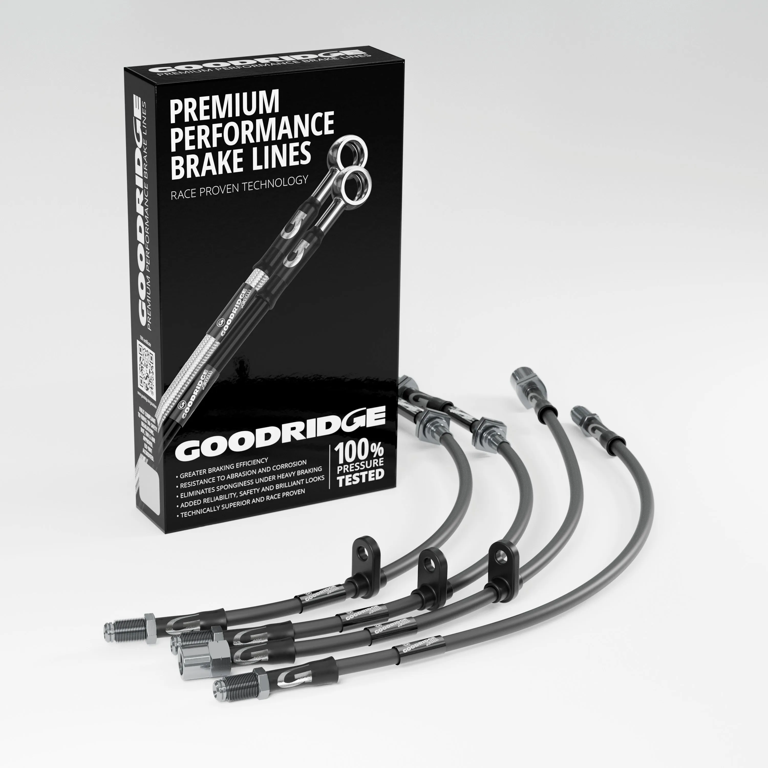 BRAKE HOSE KIT FOR VOLKSWAGEN GOLF MK3 2 REAR DRUMS 1994-1998
