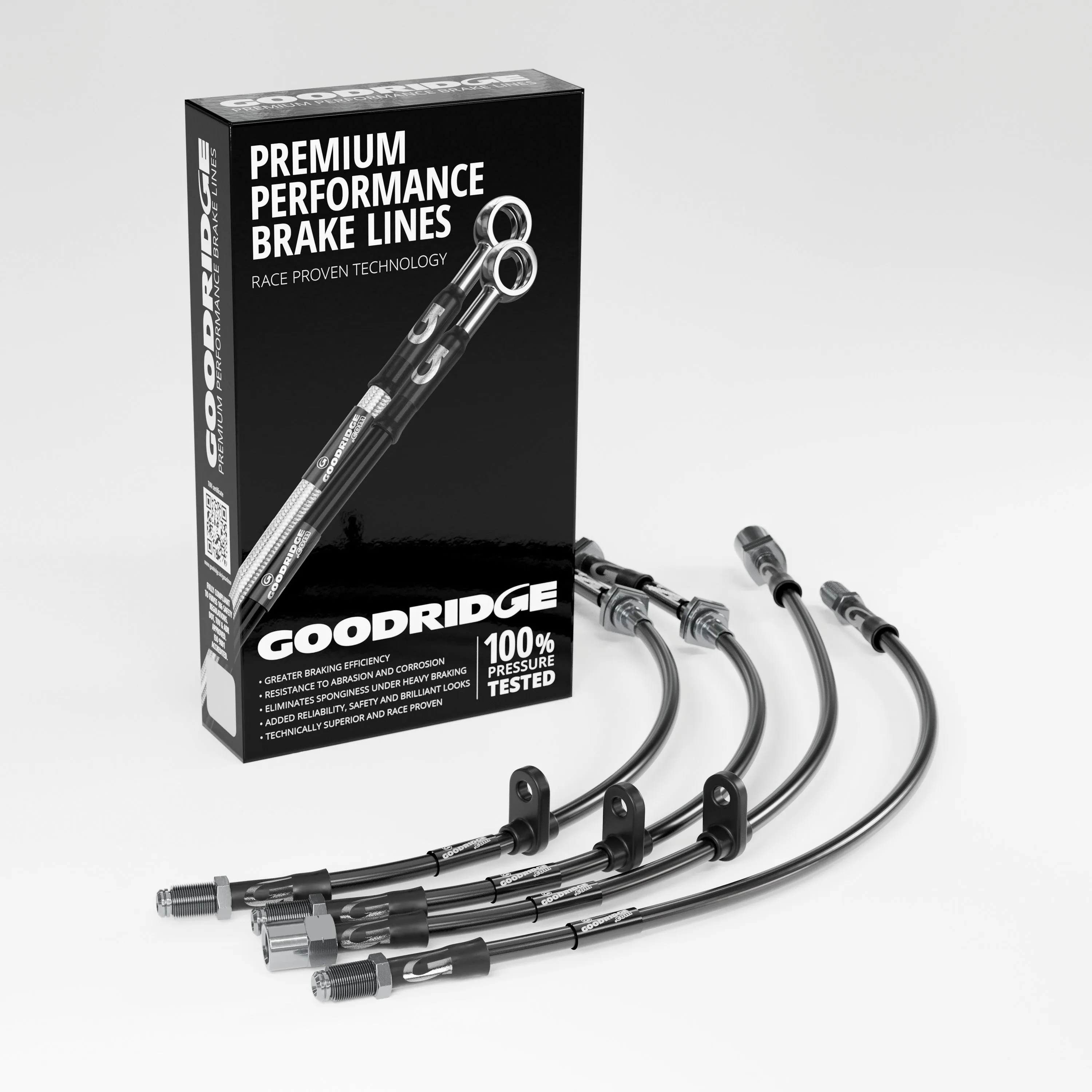 BRAKE HOSE KIT FOR VOLKSWAGEN GOLF MK3 2 REAR DRUMS 1994-1998
