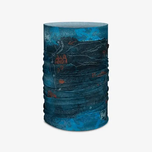 BUFF® CoolNet UV Neckwear - Camino De Santiago Peninsula Denim OS