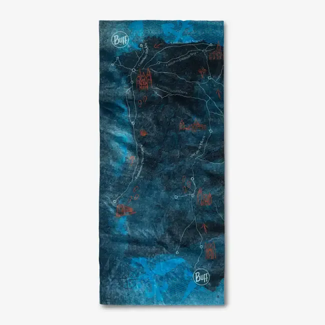 BUFF® CoolNet UV Neckwear - Camino De Santiago Peninsula Denim OS