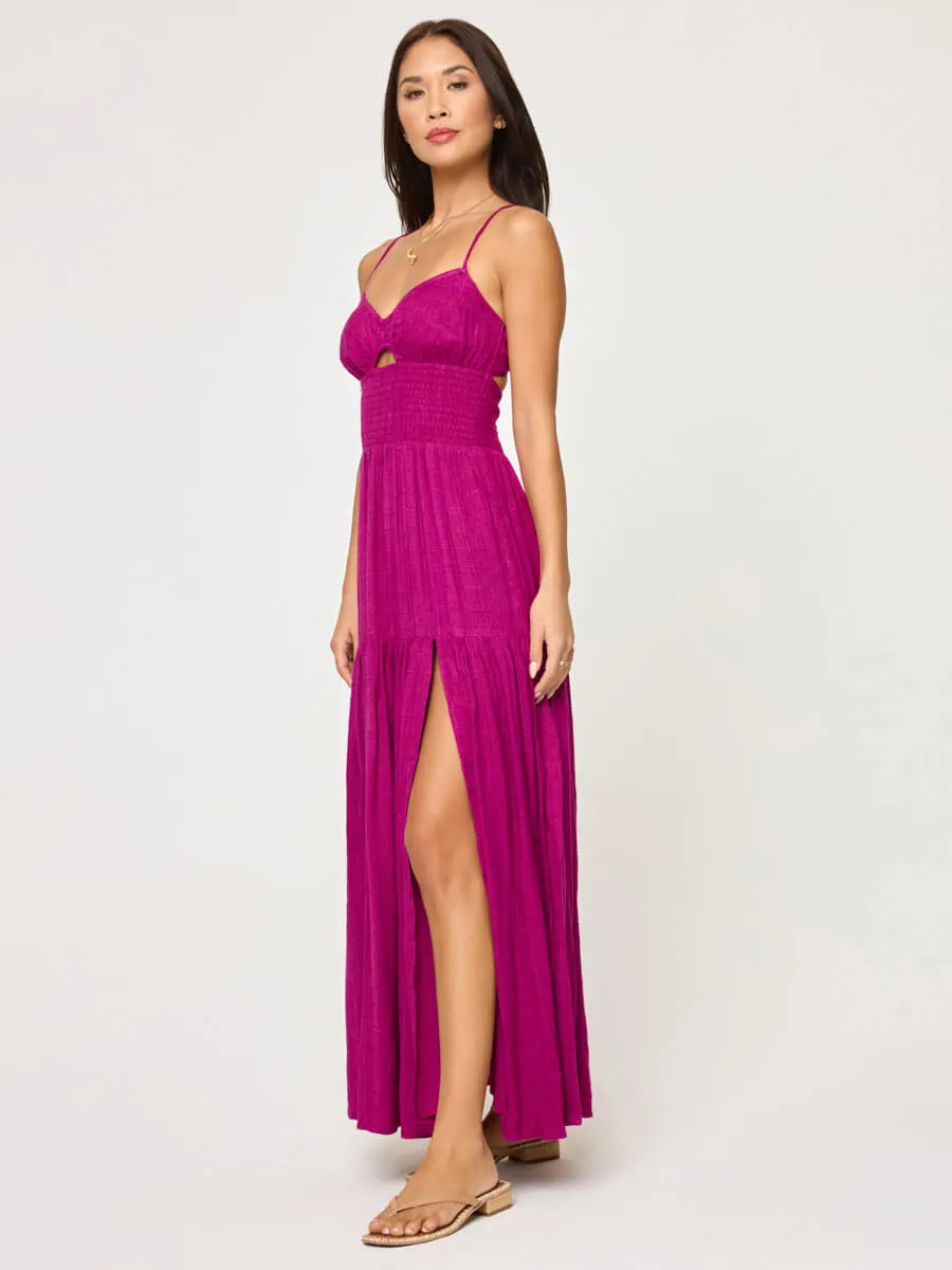 Calla Dress in Berry