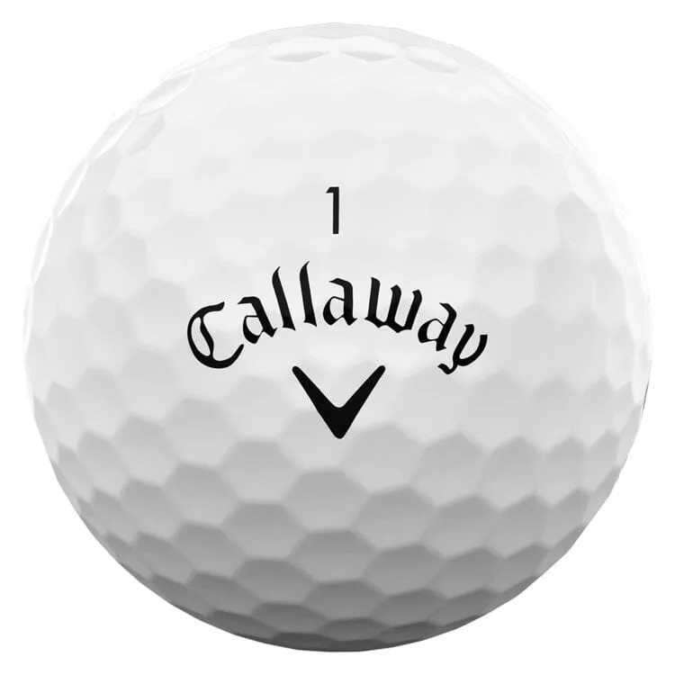 Callaway 2023 Supersoft White Golf Balls 12Pk