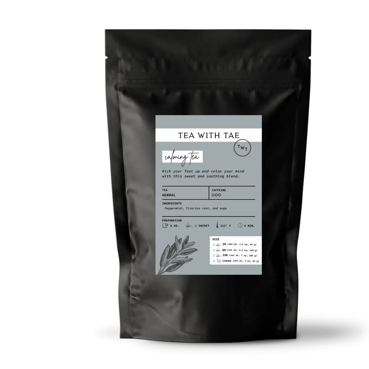 Calming Tea Pouch