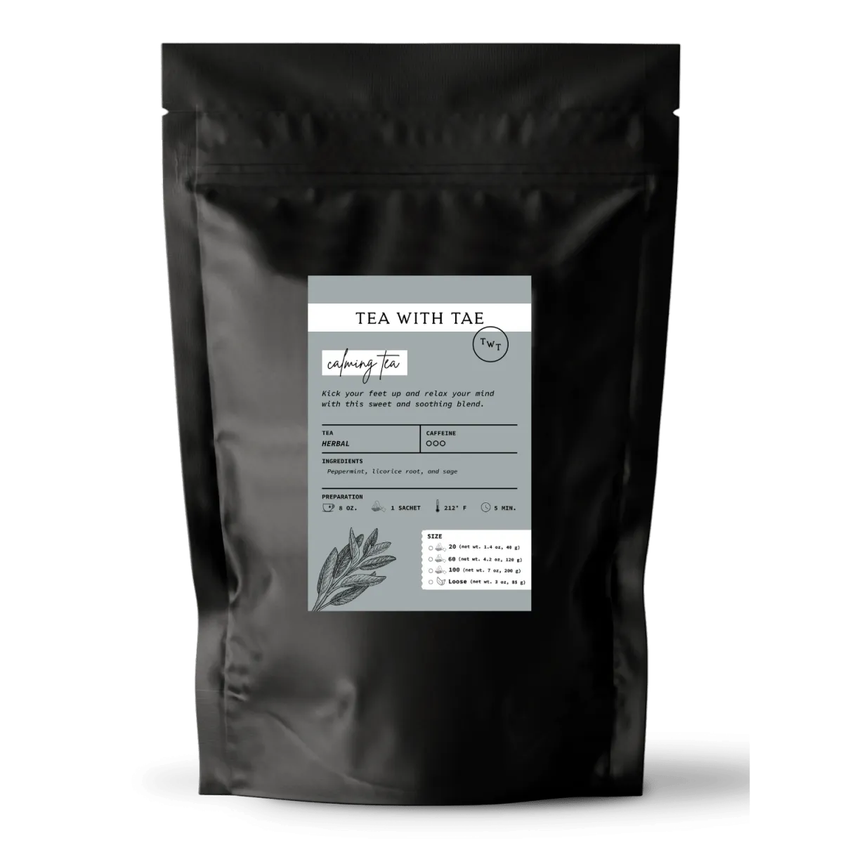 Calming Tea Pouch