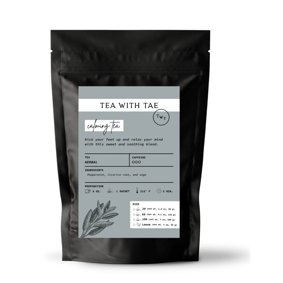 Calming Tea Pouch