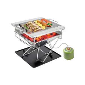 Camouflage Gas Picnic Folding Grill
