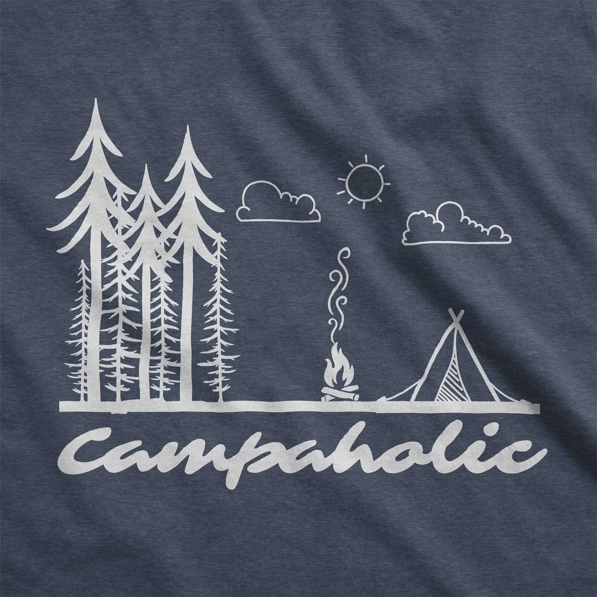 Campaholic - Adult Unisex Jersey Crew Tee