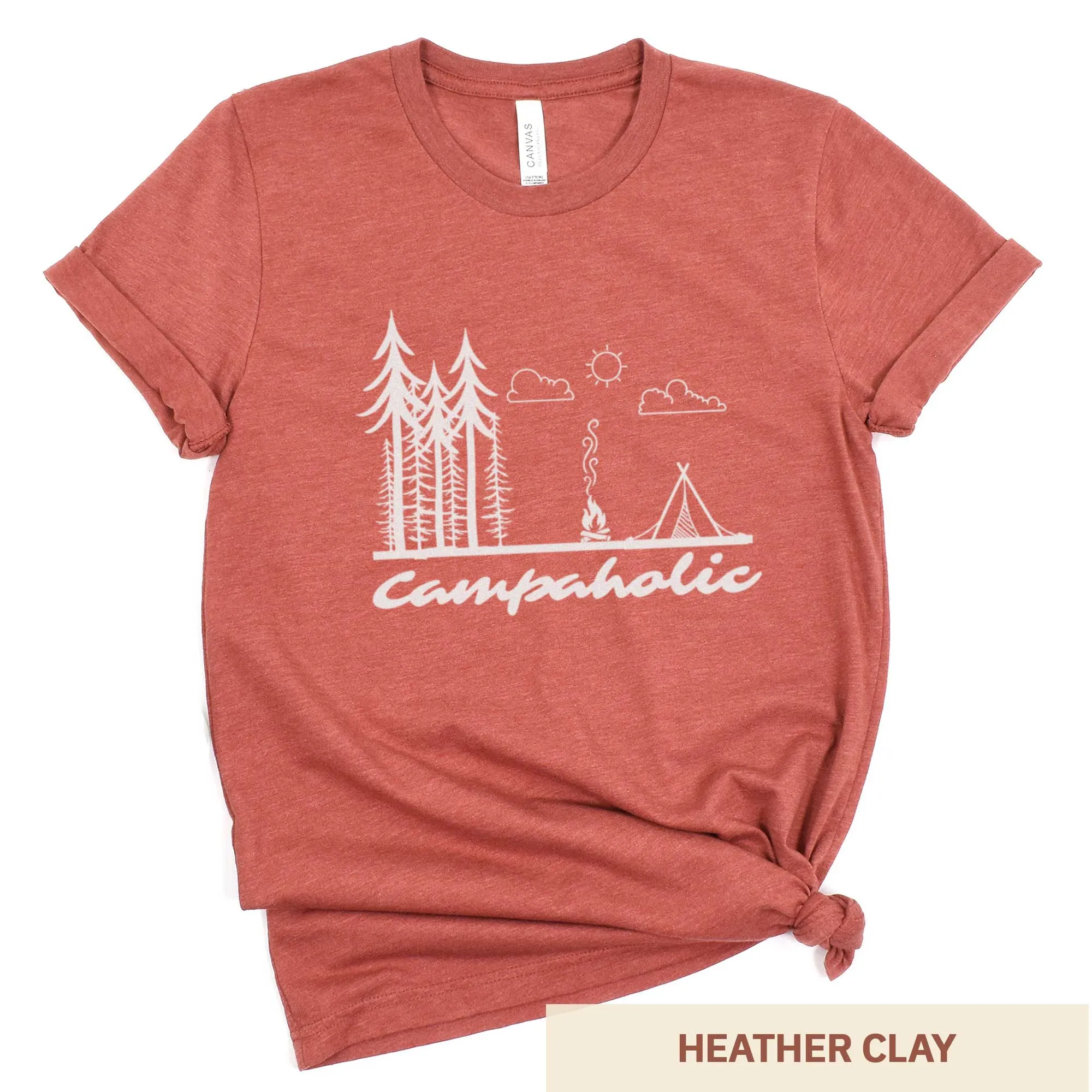 Campaholic - Adult Unisex Jersey Crew Tee