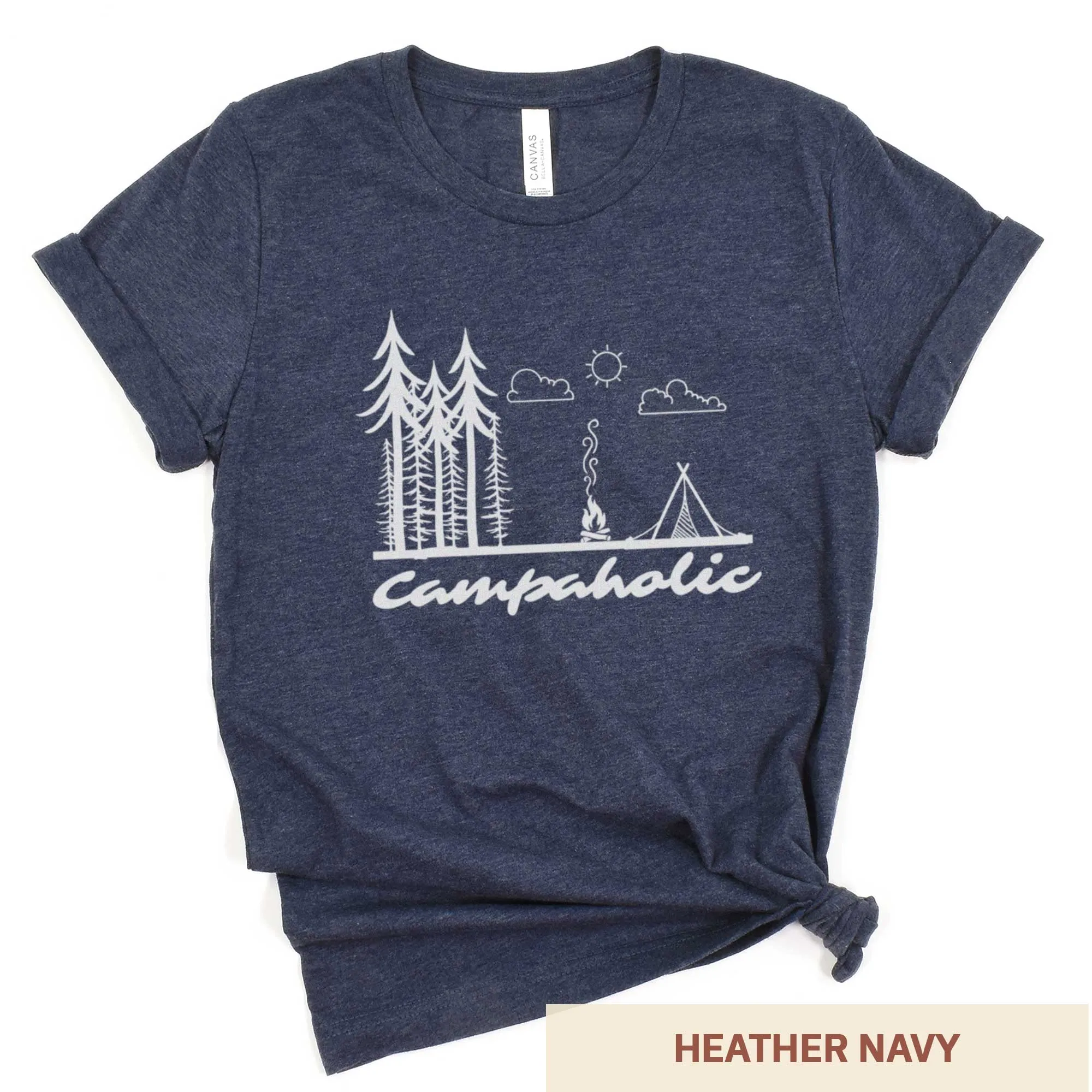 Campaholic - Adult Unisex Jersey Crew Tee