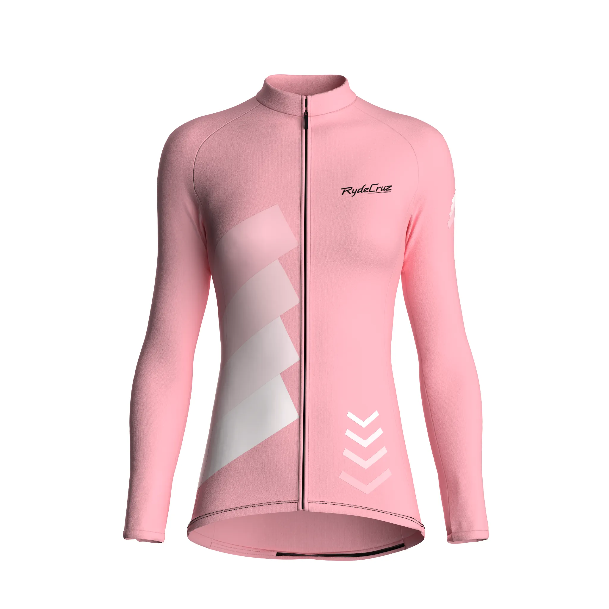 Celestial Grid | Blush Pink Female Long Sleeves Jersey