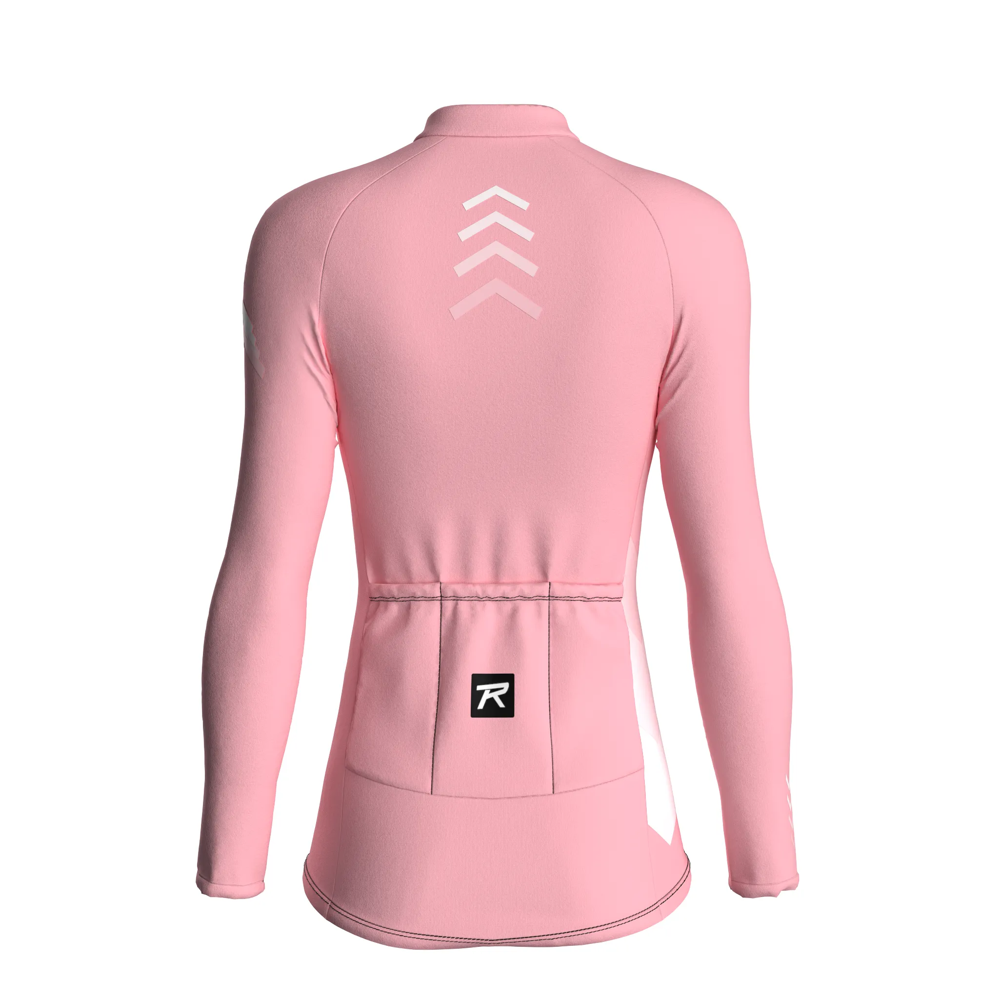 Celestial Grid | Blush Pink Female Long Sleeves Jersey