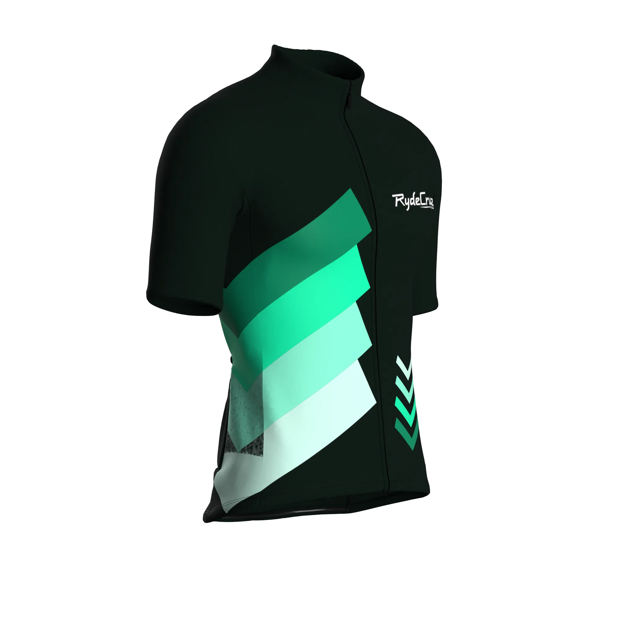 Celestial Grid | Dark Green Male Short Sleeves Jersey