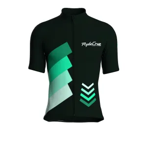 Celestial Grid | Dark Green Male Short Sleeves Jersey