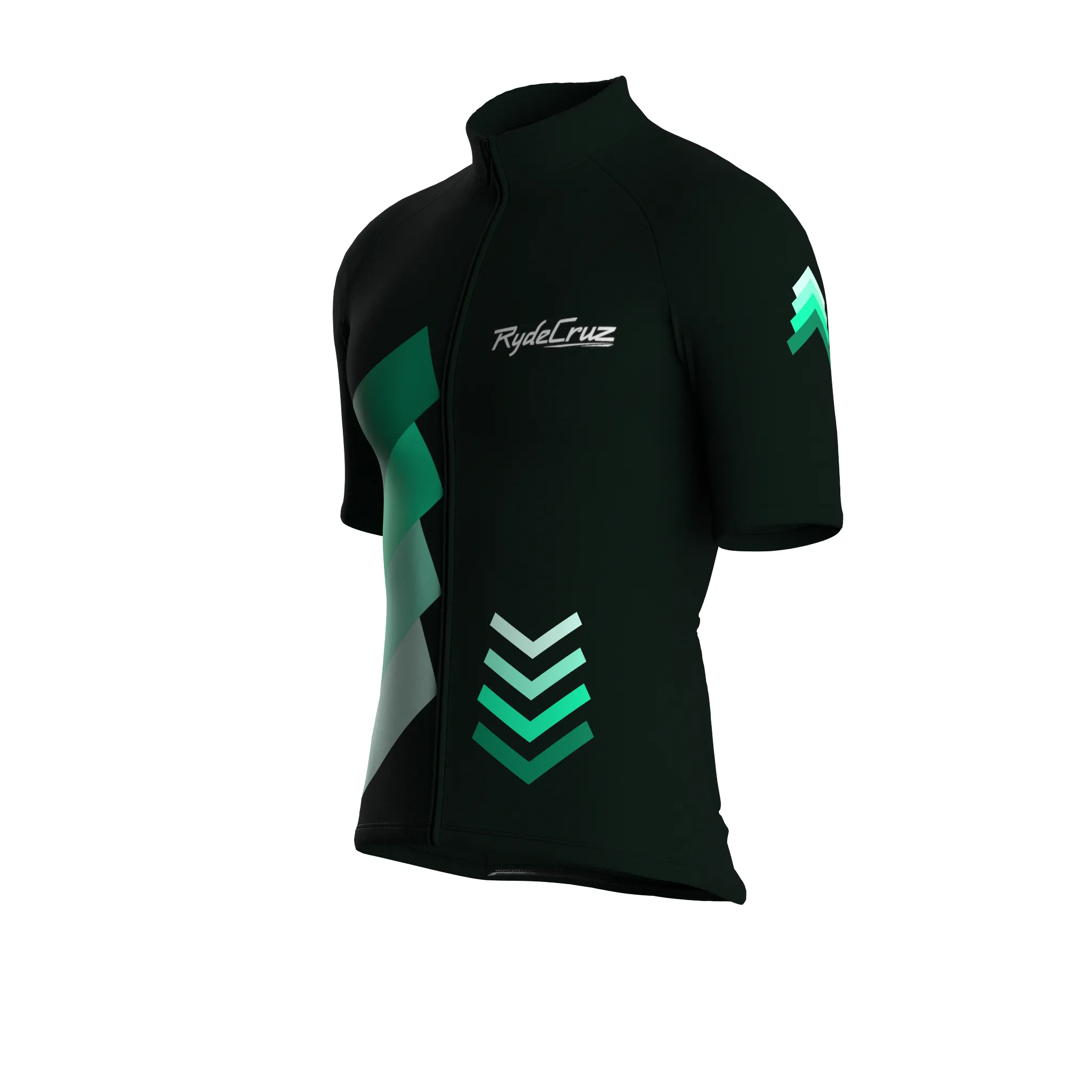 Celestial Grid | Dark Green Male Short Sleeves Jersey