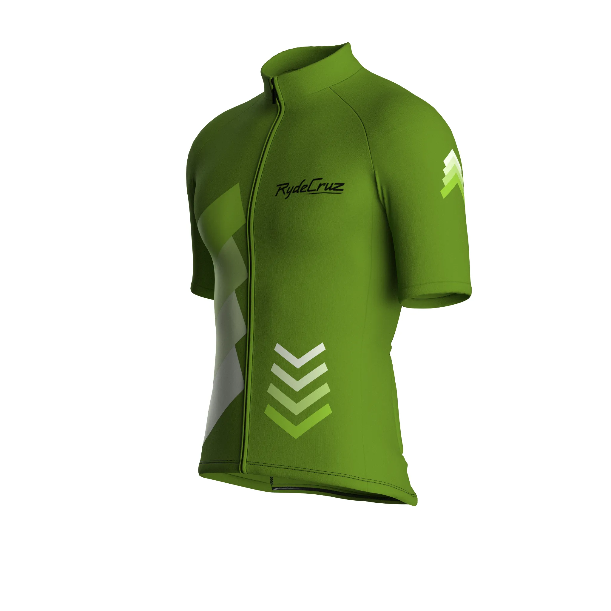 Celestial Grid | Khaki Green Male Short Sleeves Jersey
