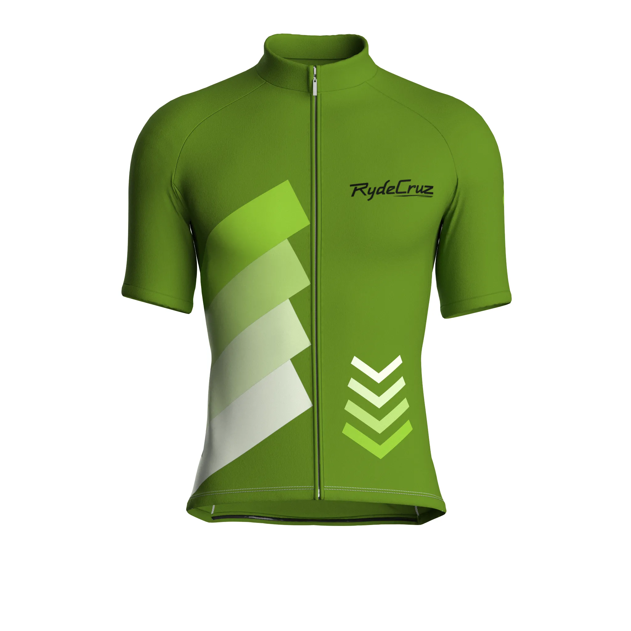 Celestial Grid | Khaki Green Male Short Sleeves Jersey