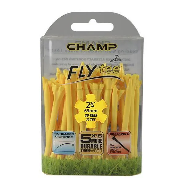 Champ Flytees 2-3/4" (30 Pack)