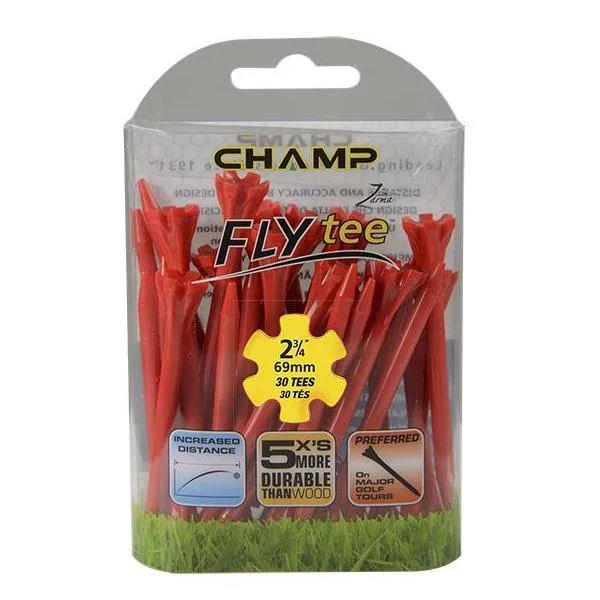 Champ Flytees 2-3/4" (30 Pack)