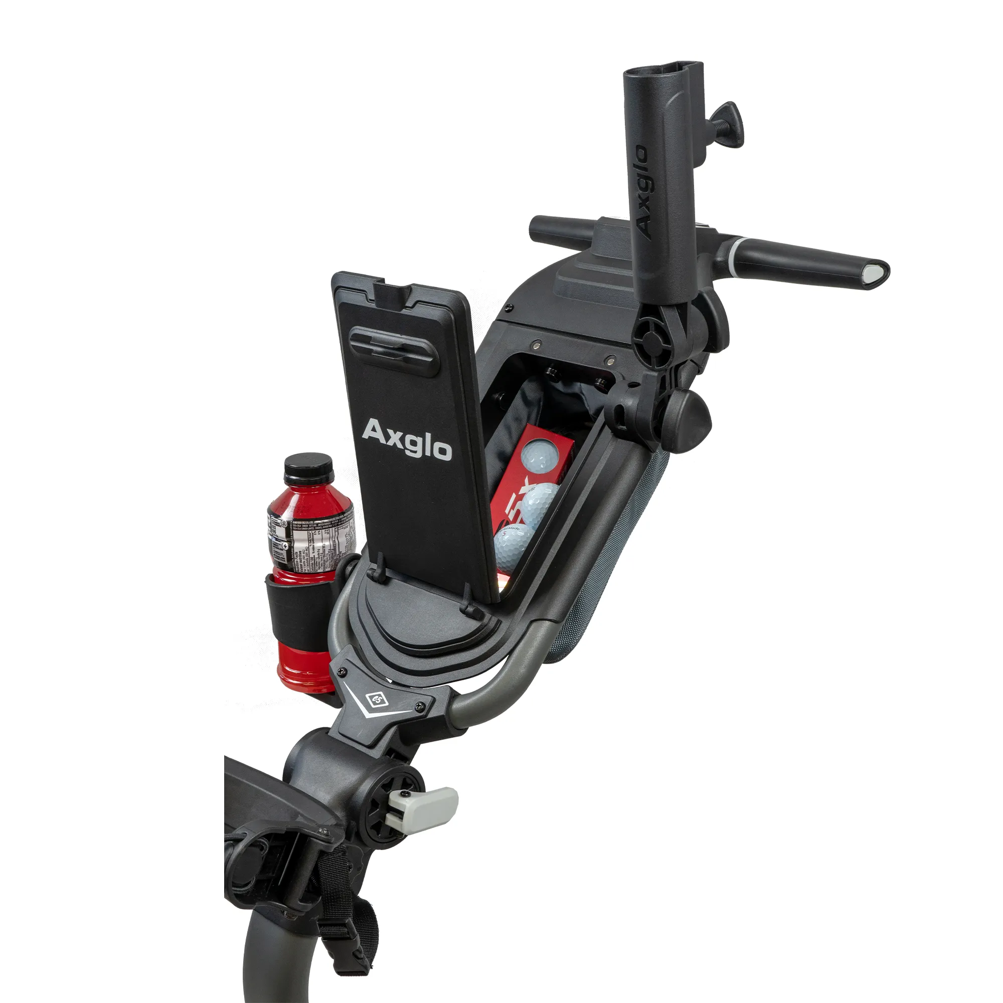 CHARIOT ÉLECTRIQUE AXGLO E5 FOLLOW ME   REMOTE BLACK