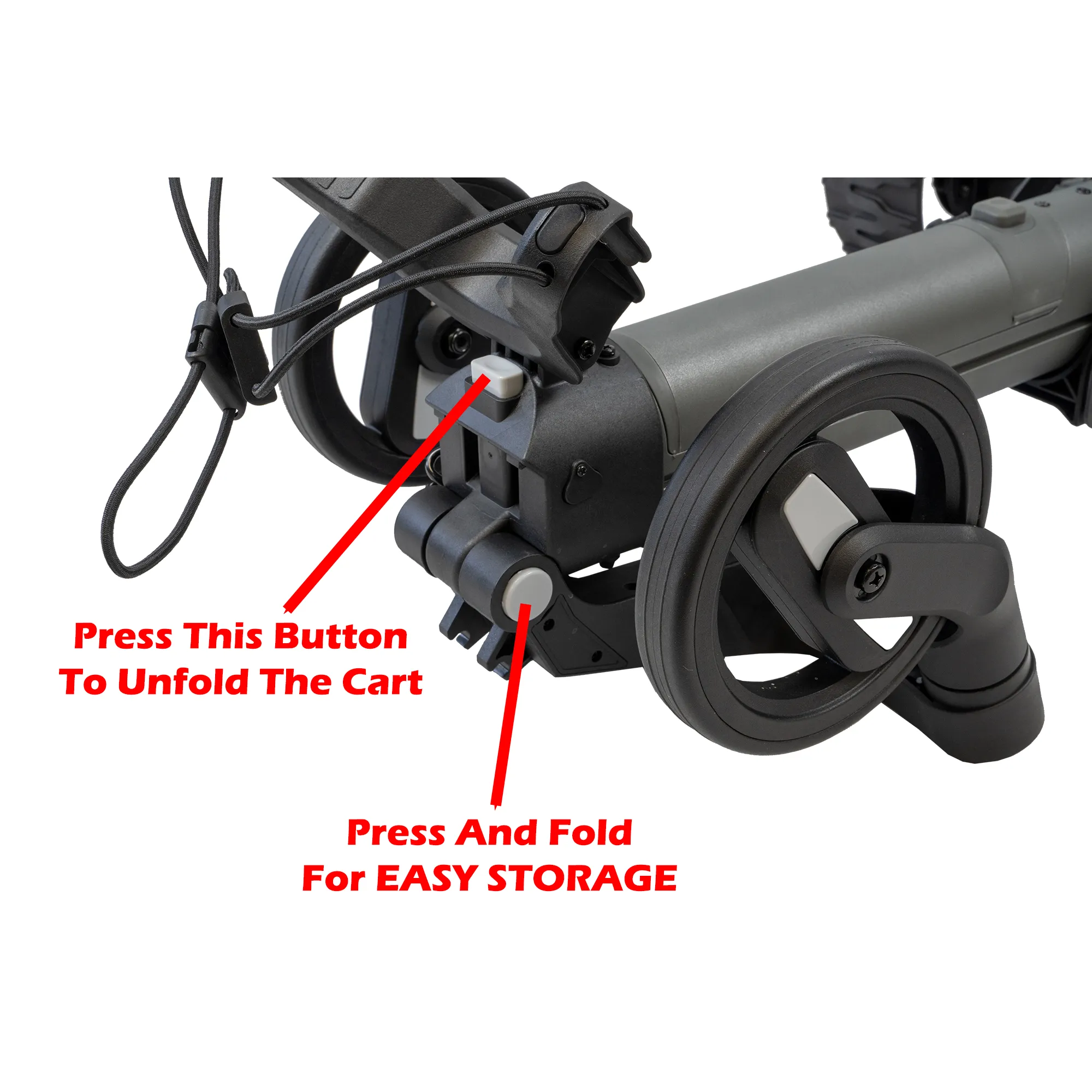 CHARIOT ÉLECTRIQUE AXGLO E5 FOLLOW ME   REMOTE BLACK