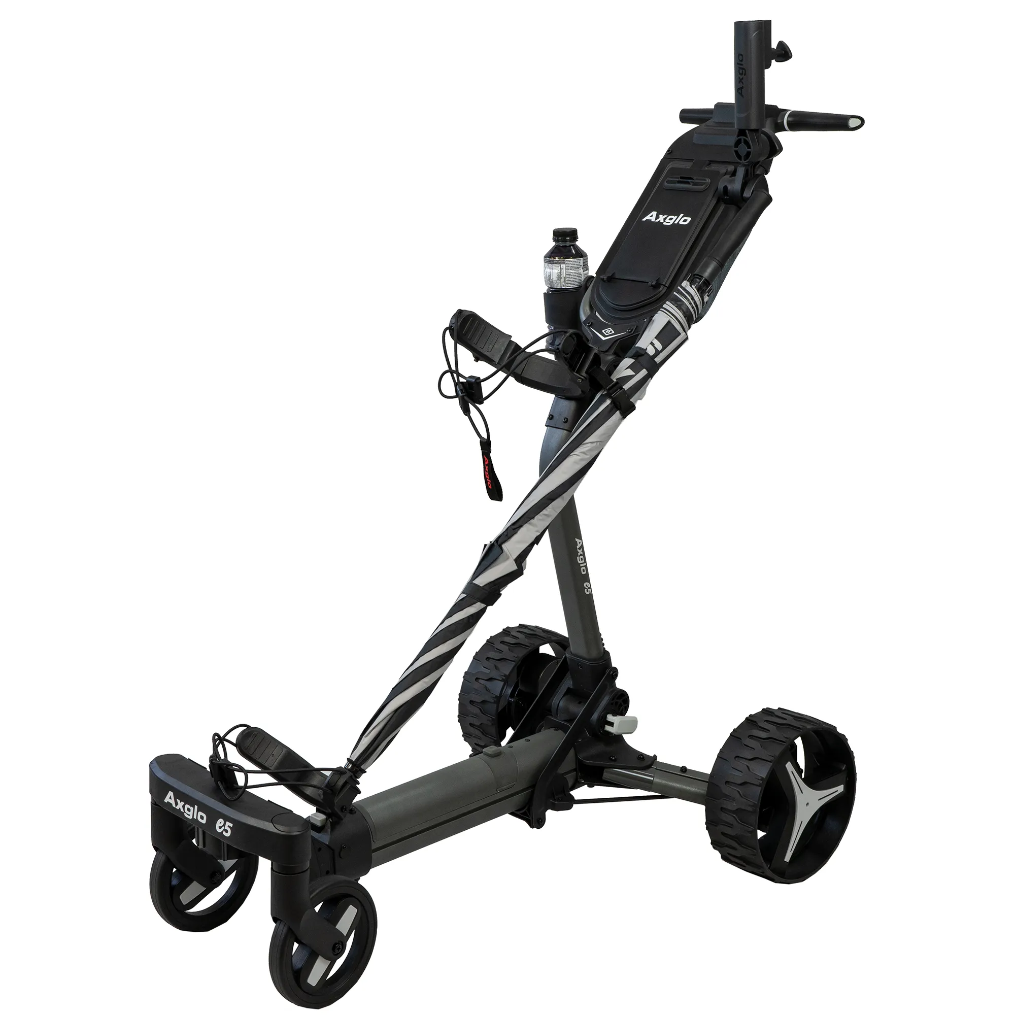 CHARIOT ÉLECTRIQUE AXGLO E5 FOLLOW ME   REMOTE BLACK