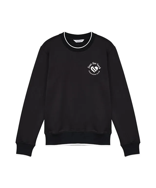 CHUCUCHU Heart Point Crew Neck