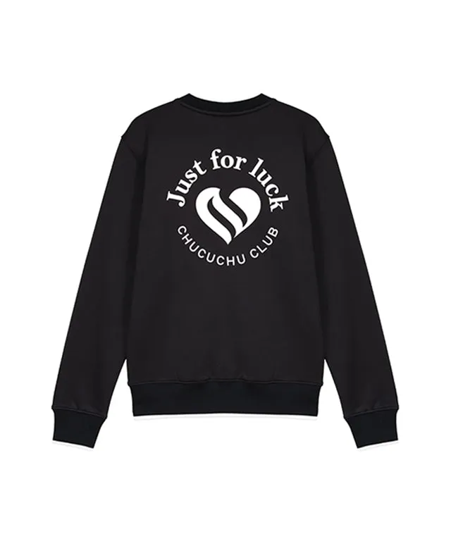 CHUCUCHU Heart Point Crew Neck