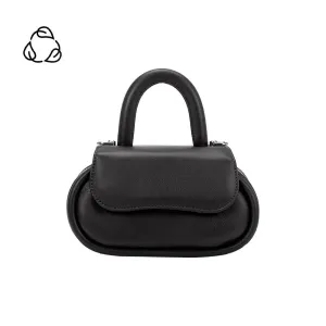 Cici Black Recycled Vegan Crossbody Bag - Melie Bianco