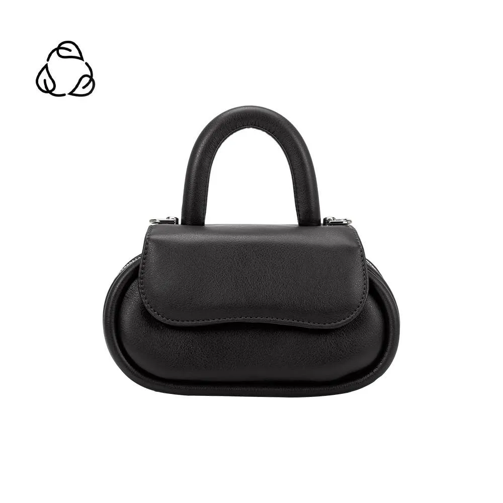 Cici Black Recycled Vegan Crossbody Bag - Melie Bianco