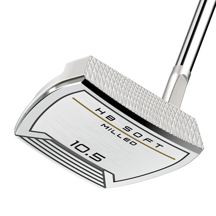 Cleveland Men's HB Soft Milled #10.5 Slant Neck Putter- Steel