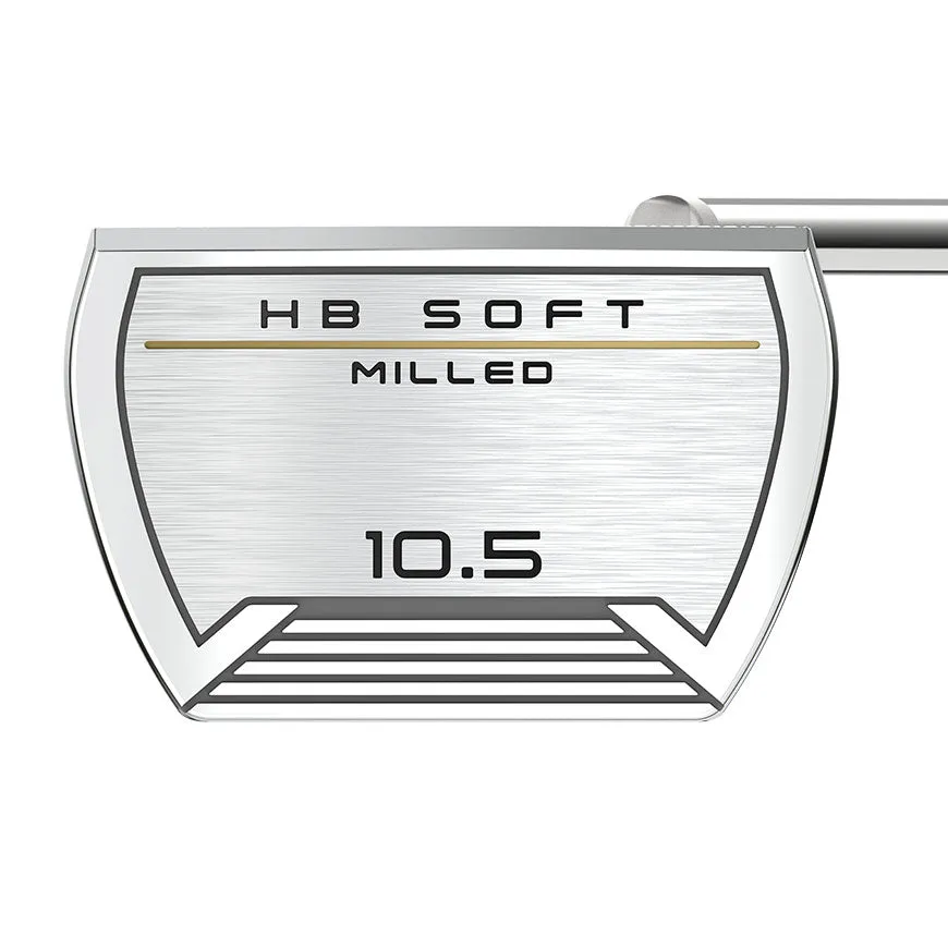 Cleveland Men's HB Soft Milled #10.5 Slant Neck Putter- Steel