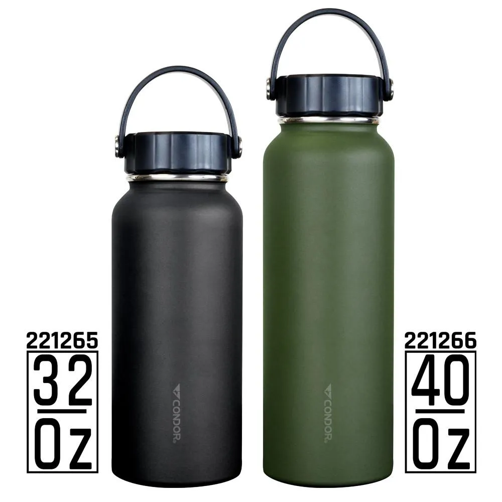 Condor 40 Oz Vacuum Sealed Thermal Bottle