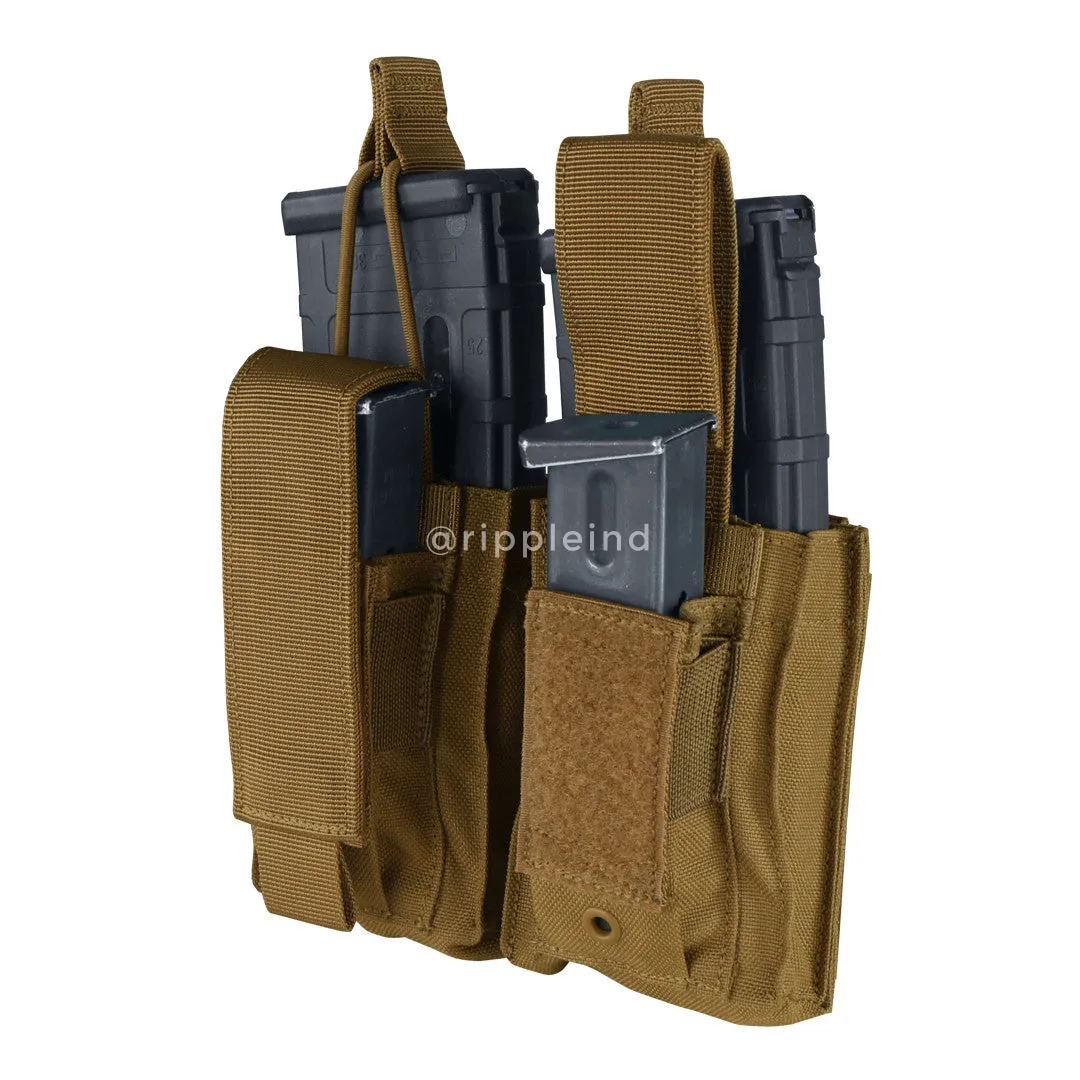 Condor - Olive Drab - Double M4 Kangaroo Mag Pouch - Gen 2