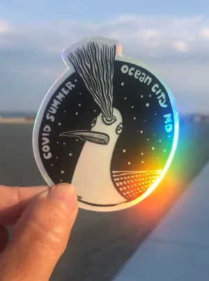 Covid Summer Prism Sticker