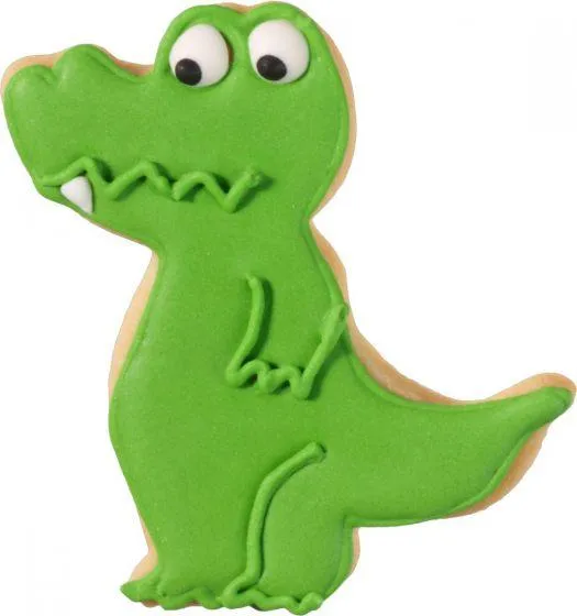 Crocodile Cookie Cutter With Internal Detail 8cm