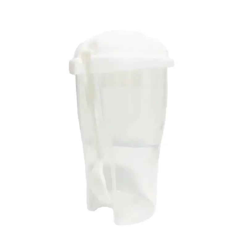 Cup Container with Fork Set