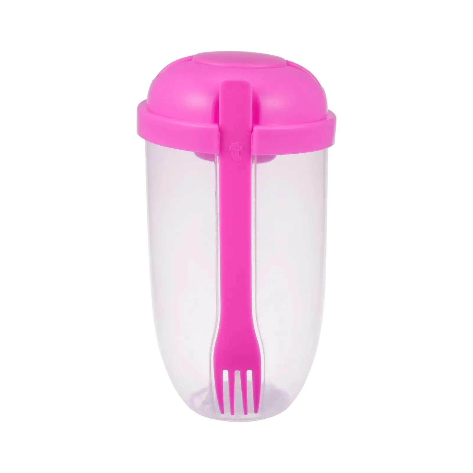 Cup Container with Fork Set