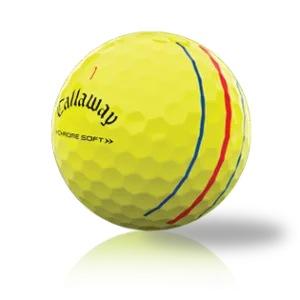 Custom Callaway Chrome Soft Triple Track Yellow