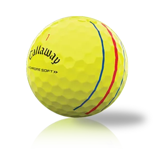 Custom Callaway Chrome Soft Triple Track Yellow