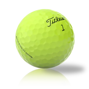 Custom Titleist Pro V1 2023 Yellow